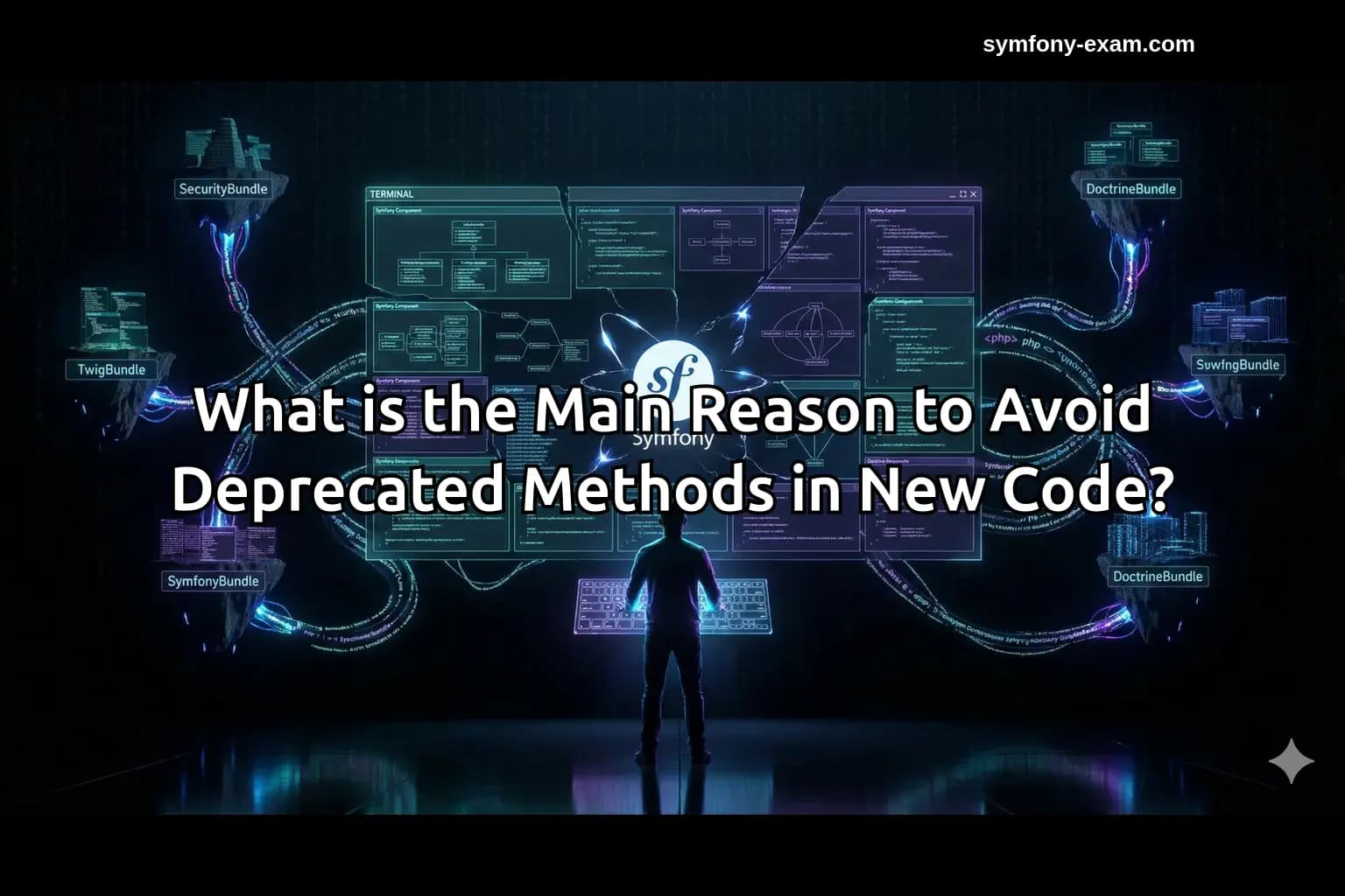 What is the Main Reason to Avoid Deprecated Methods in New Code?