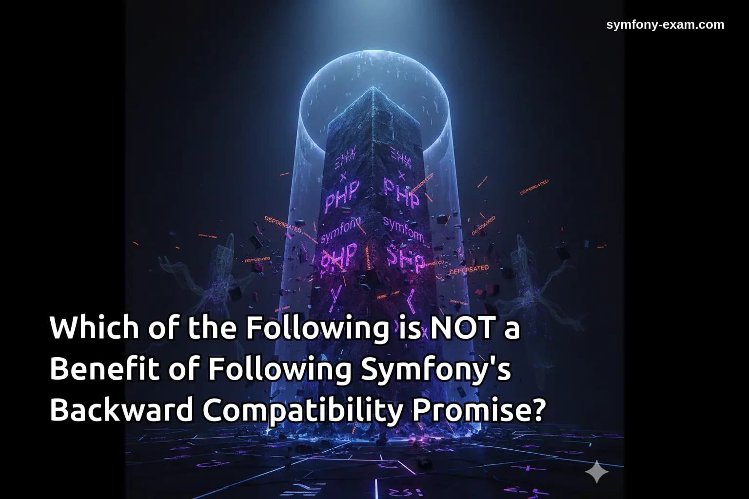 Which of the Following is NOT a Benefit of Following Symfony's Backward Compatibility Promise?