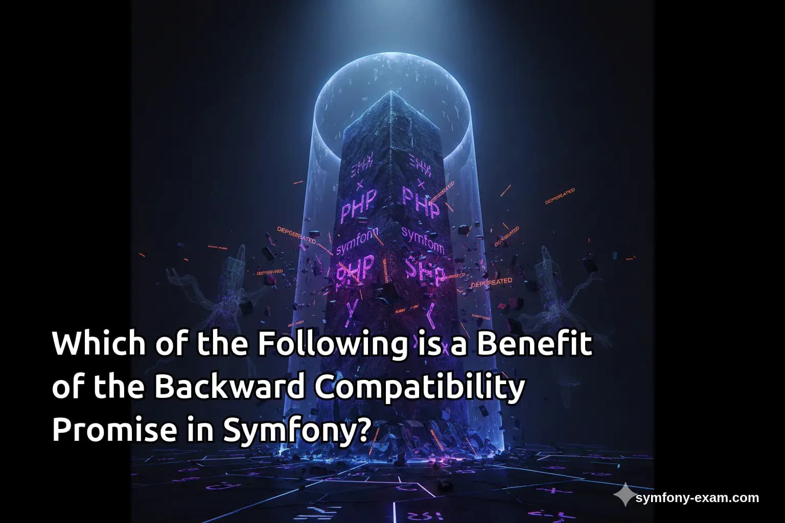 Which of the Following is a Benefit of the Backward Compatibility Promise in Symfony?