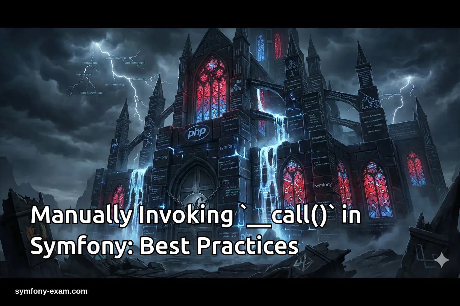 Manually Invoking `__call()` in Symfony: Best Practices