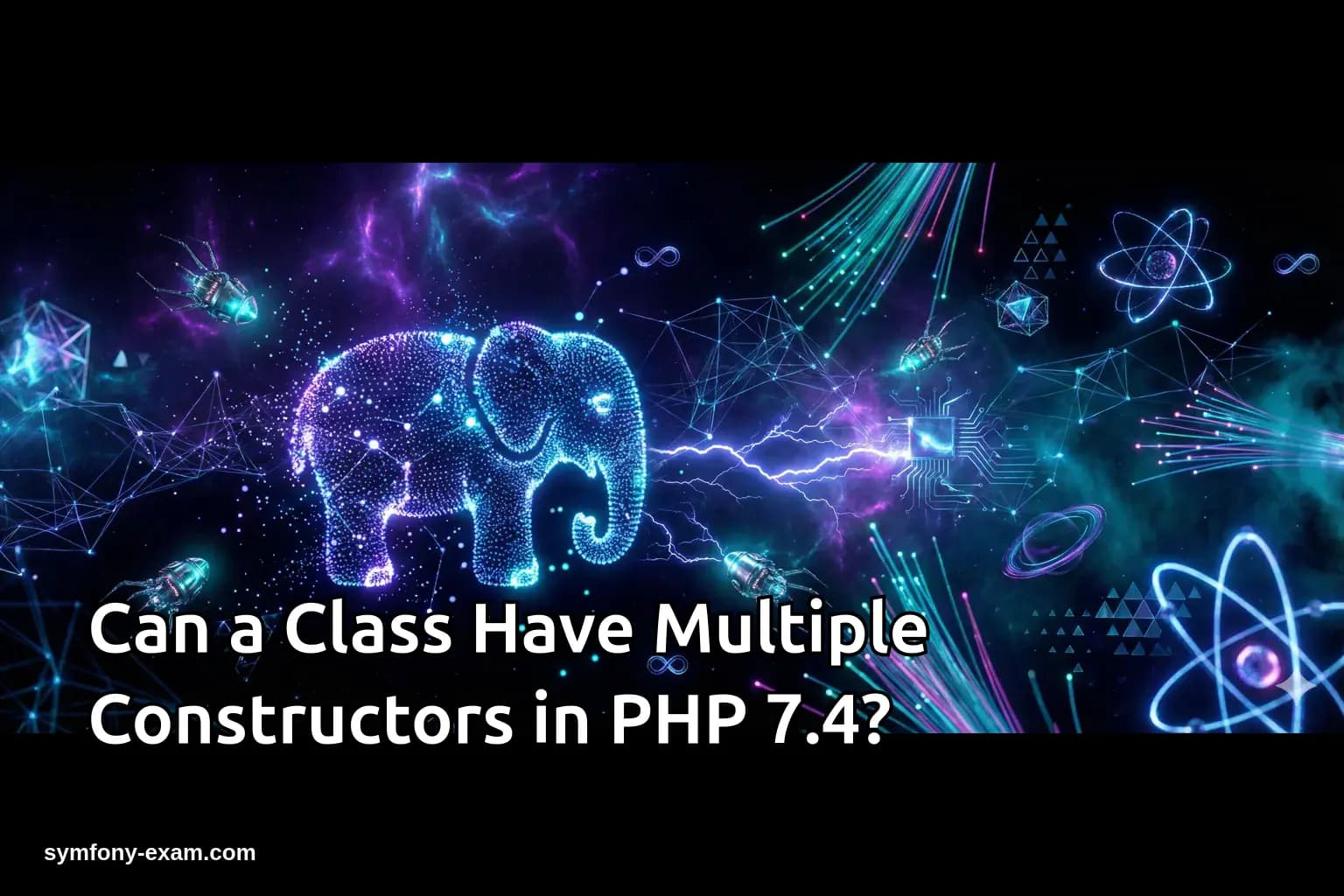 Can a Class Have Multiple Constructors in PHP 7.4?
