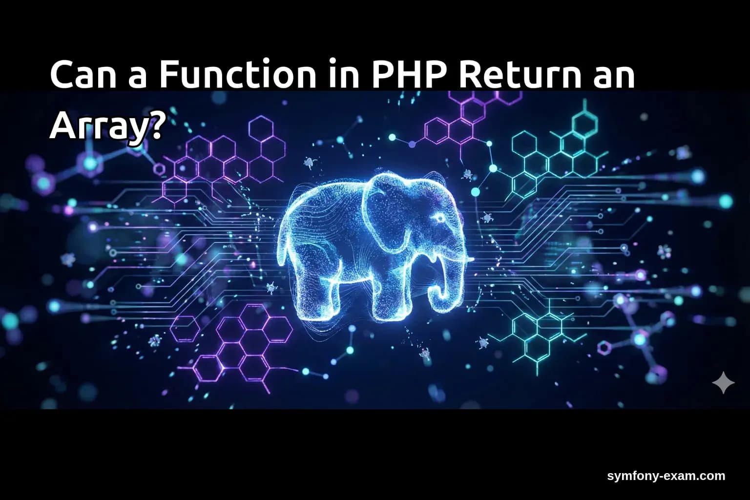 Can a Function in PHP Return an Array?