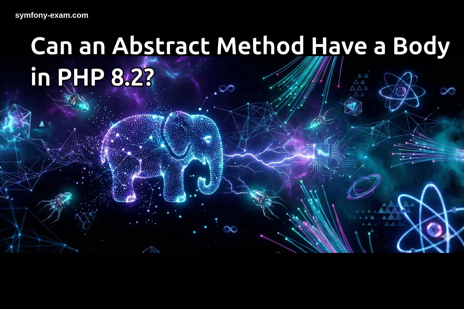 Can an Abstract Method Have a Body in PHP 8.2?