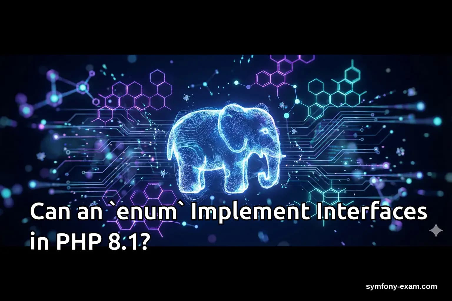 Can an `enum` Implement Interfaces in PHP 8.1?