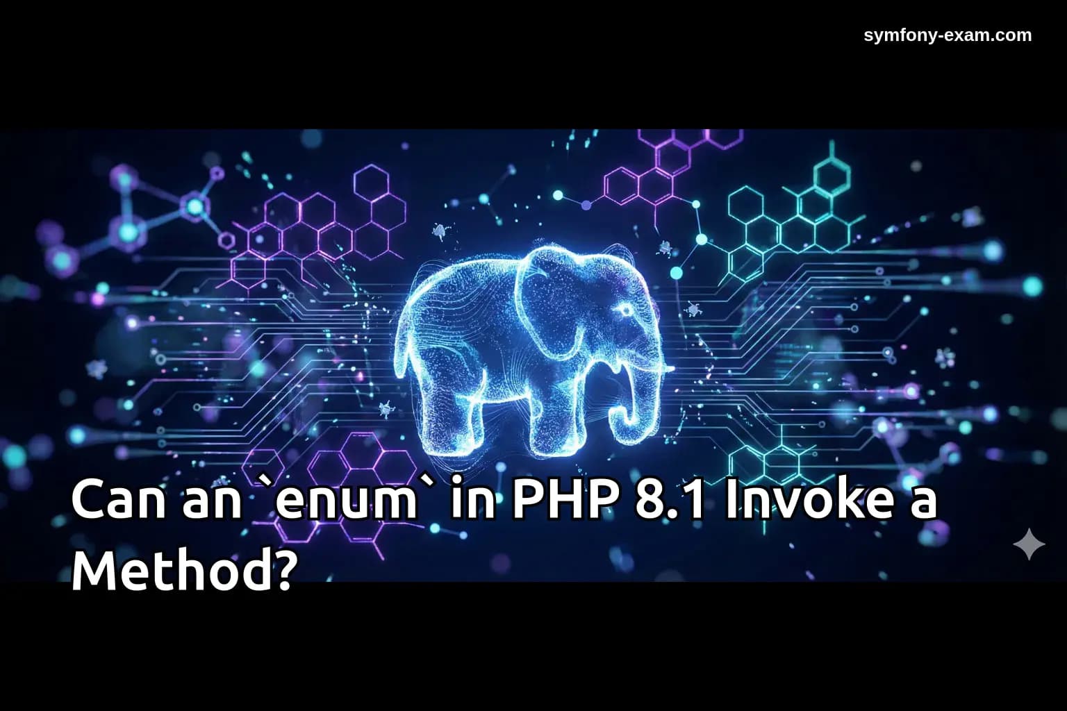 Can an `enum` in PHP 8.1 Invoke a Method?