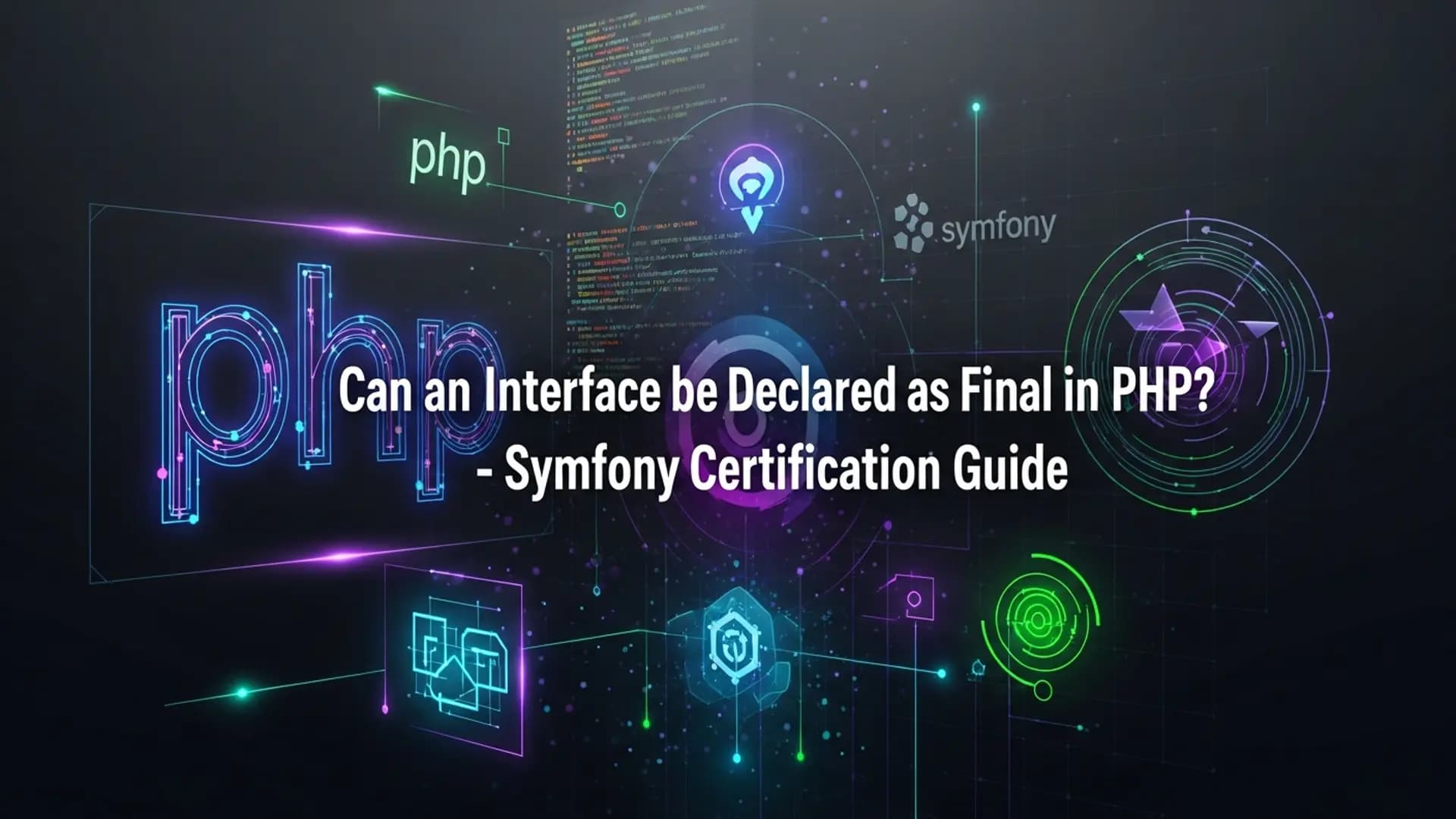 Can an Interface be Declared as Final - Symfony