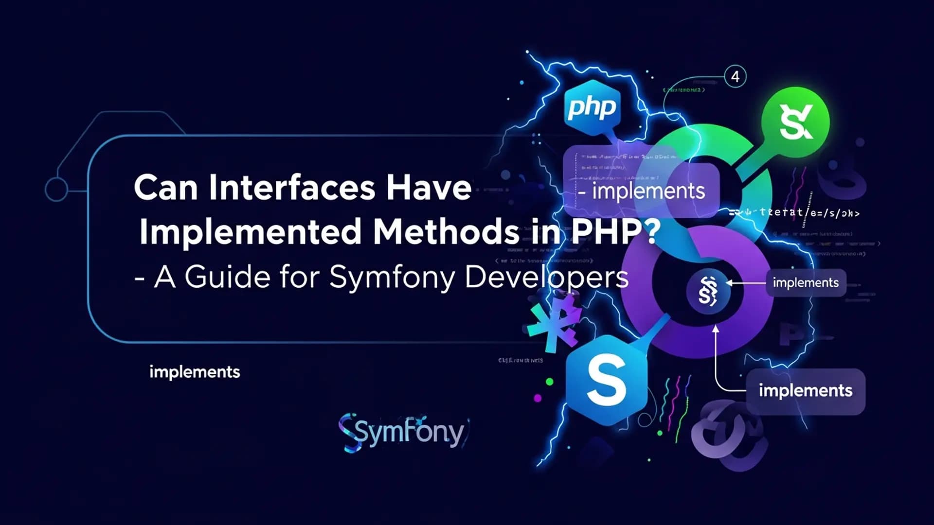 Can Interfaces Have Implemented Methods - Symfony Developers