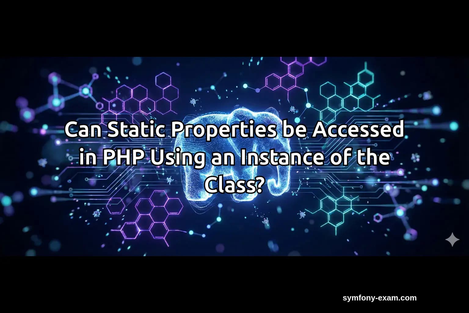 Can Static Properties be Accessed in PHP Using an Instance of the Class?
