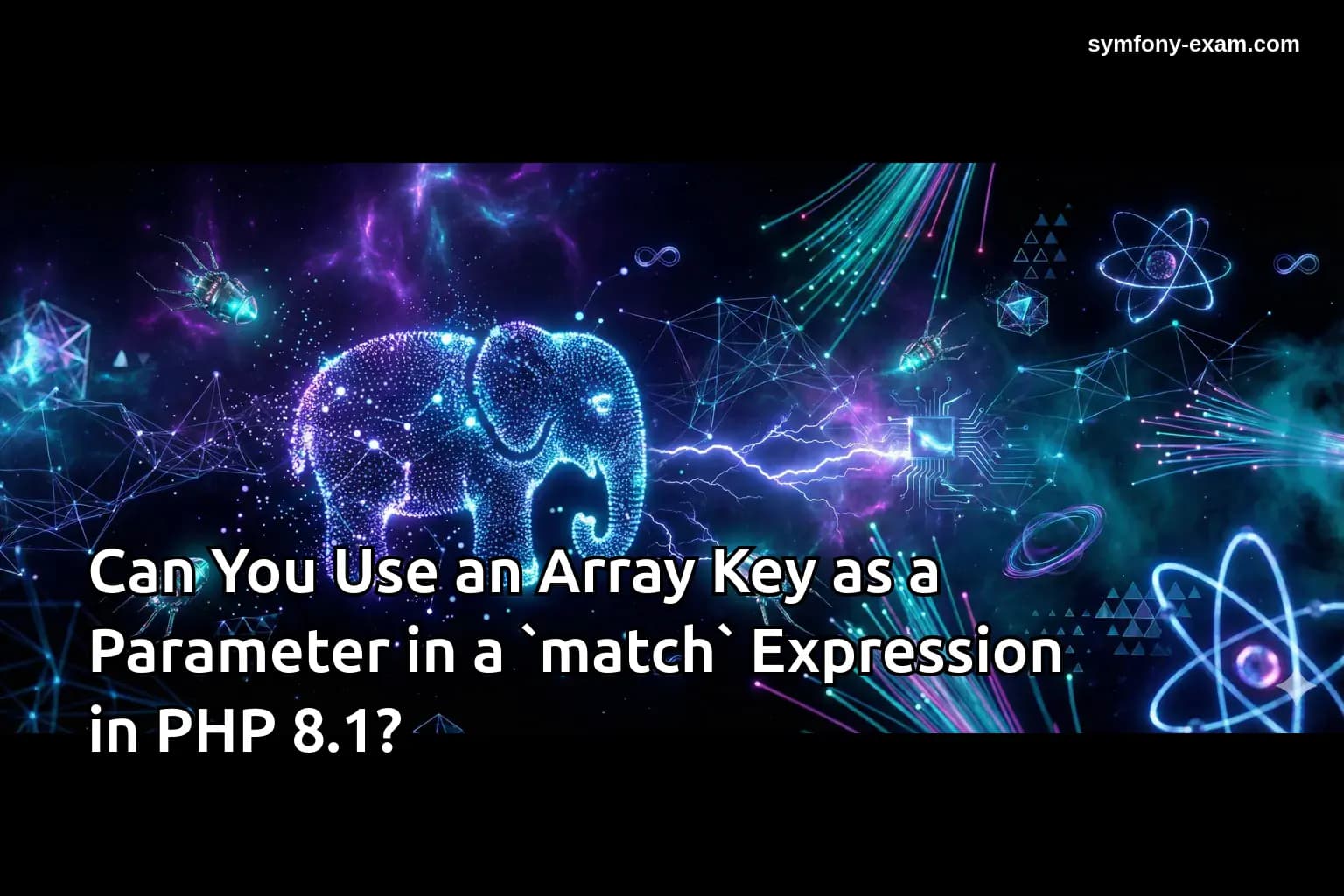 Can You Use an Array Key as a Parameter in a `match` Expression in PHP 8.1?