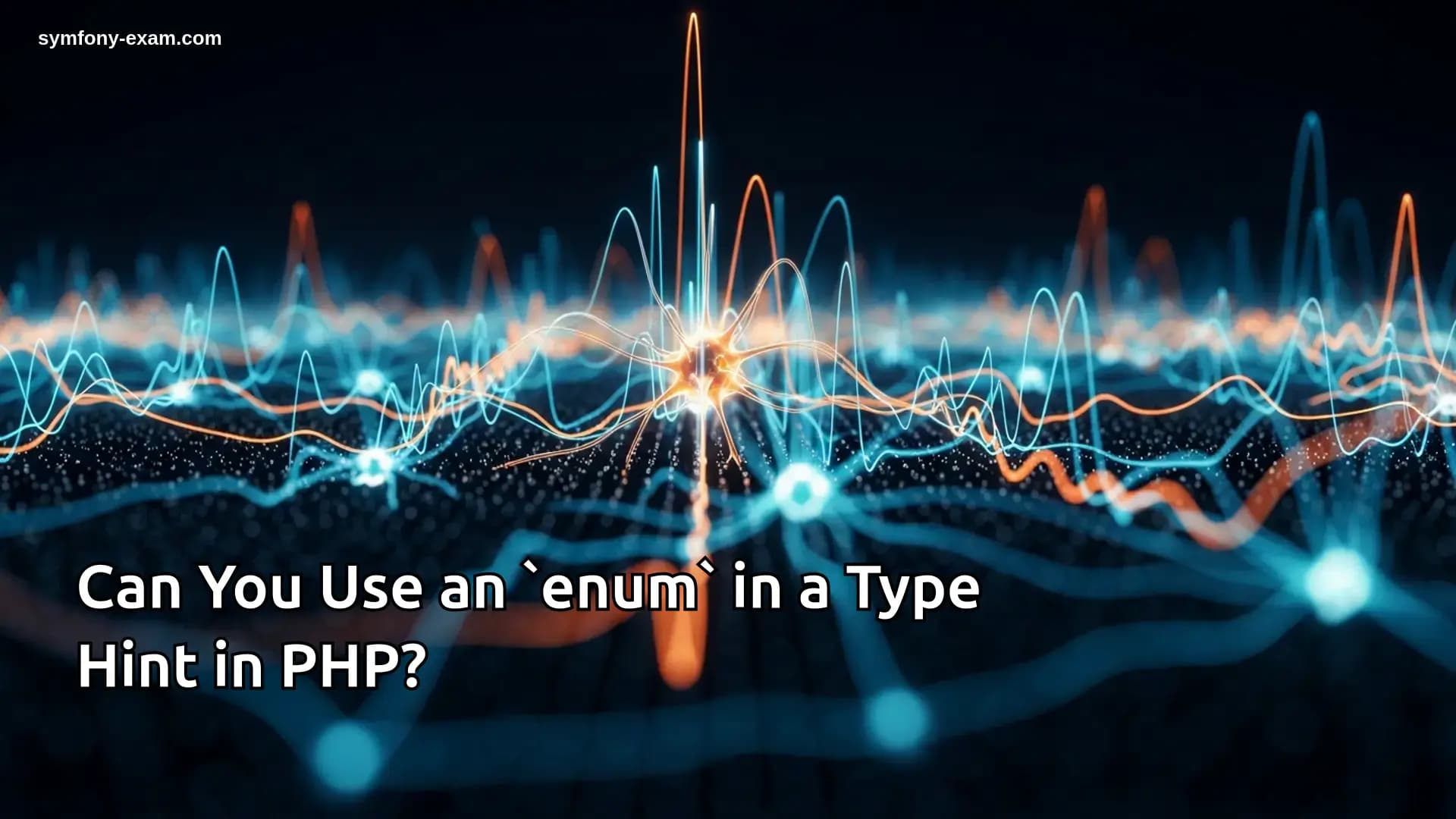 Can You Use an `enum` in a Type Hint in PHP?