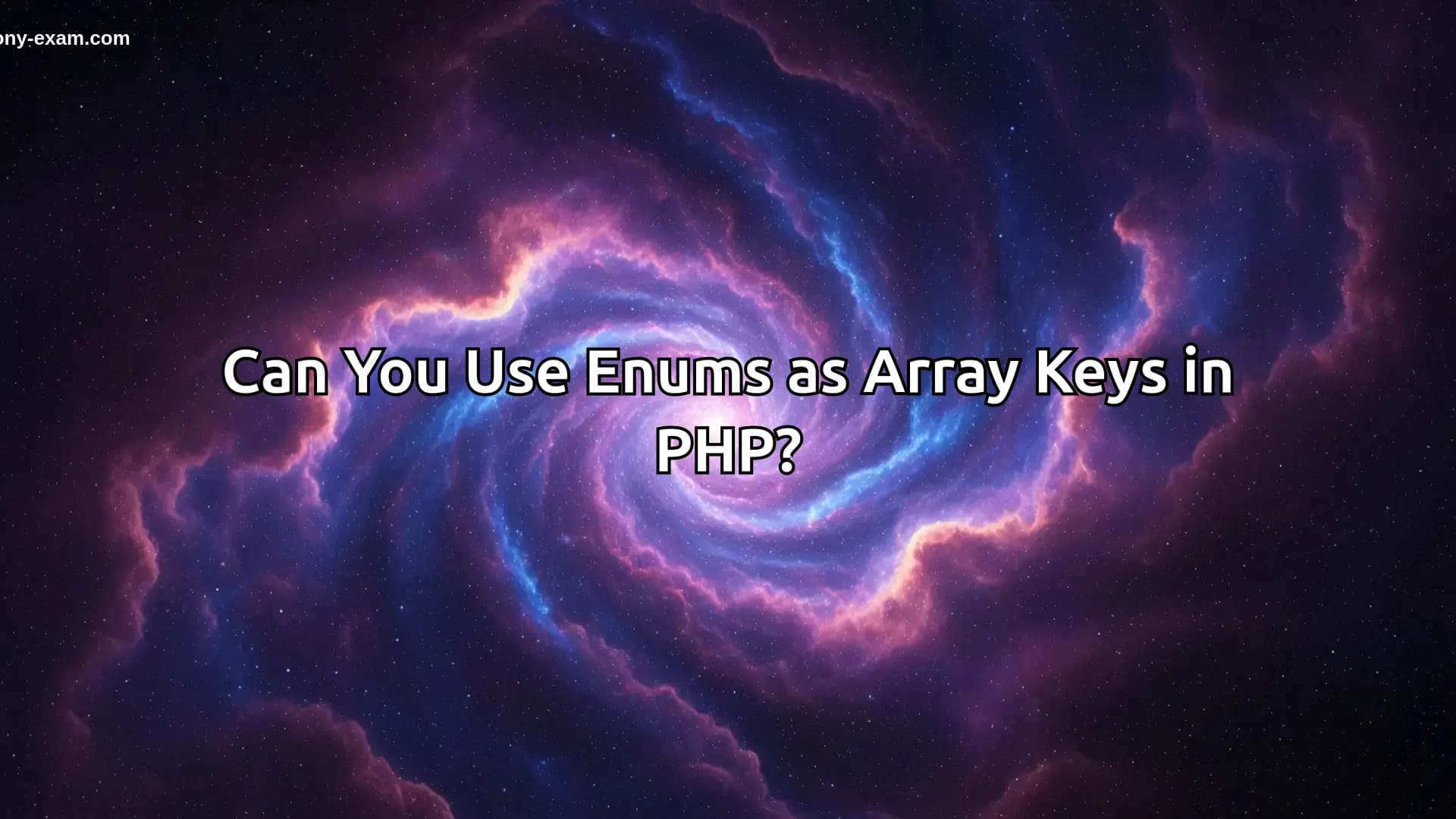 Can You Use Enums as Array Keys in PHP?