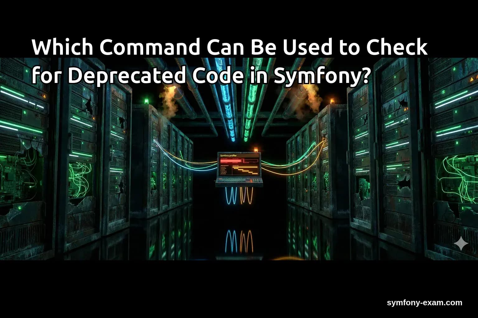 Which Command Can Be Used to Check for Deprecated Code in Symfony?