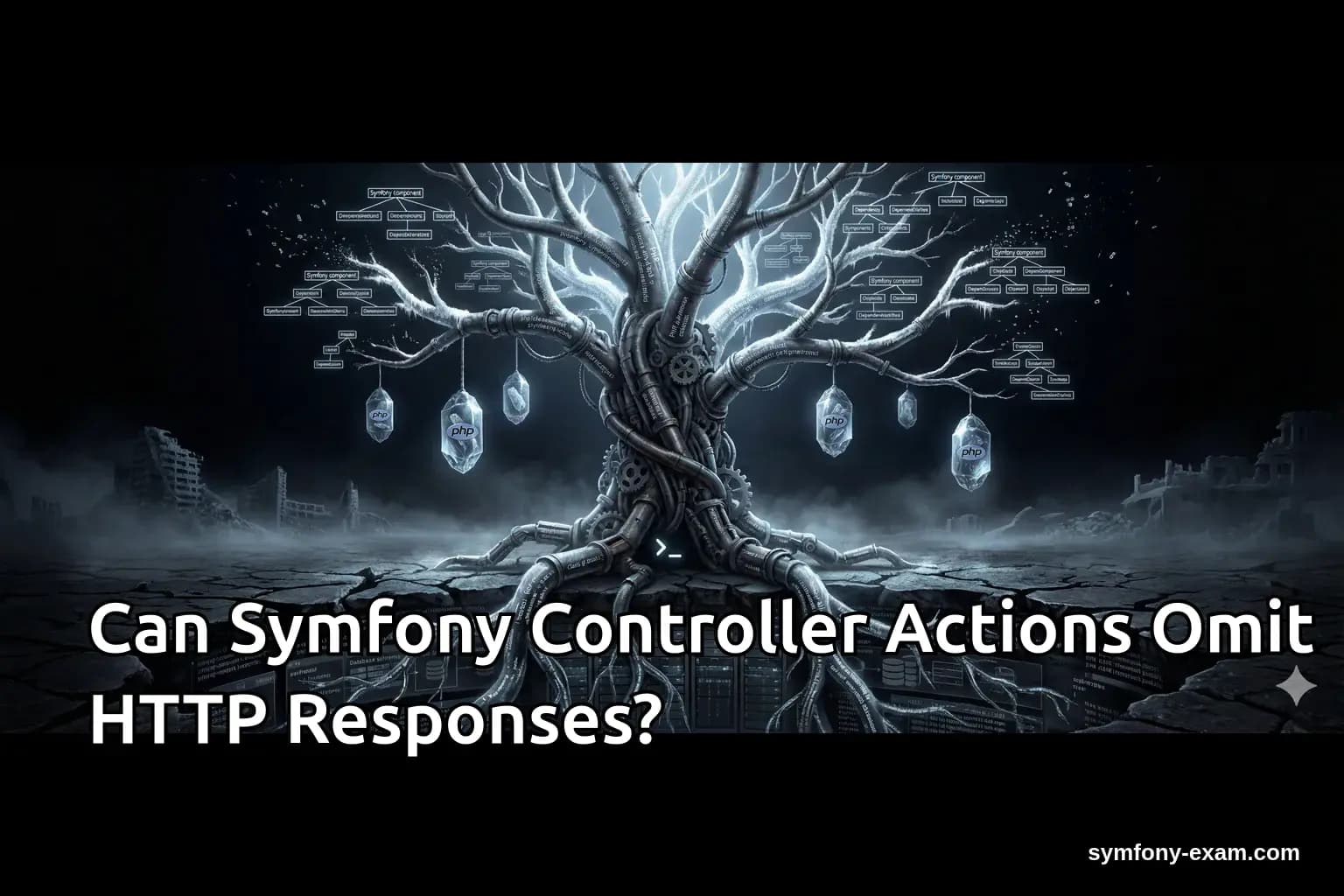 Can Symfony Controller Actions Omit HTTP Responses?