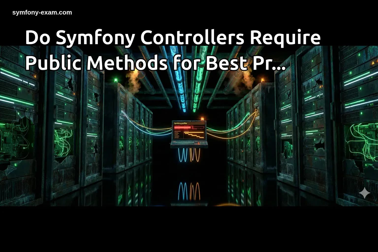 Do Symfony Controllers Require Public Methods for Best Pr...