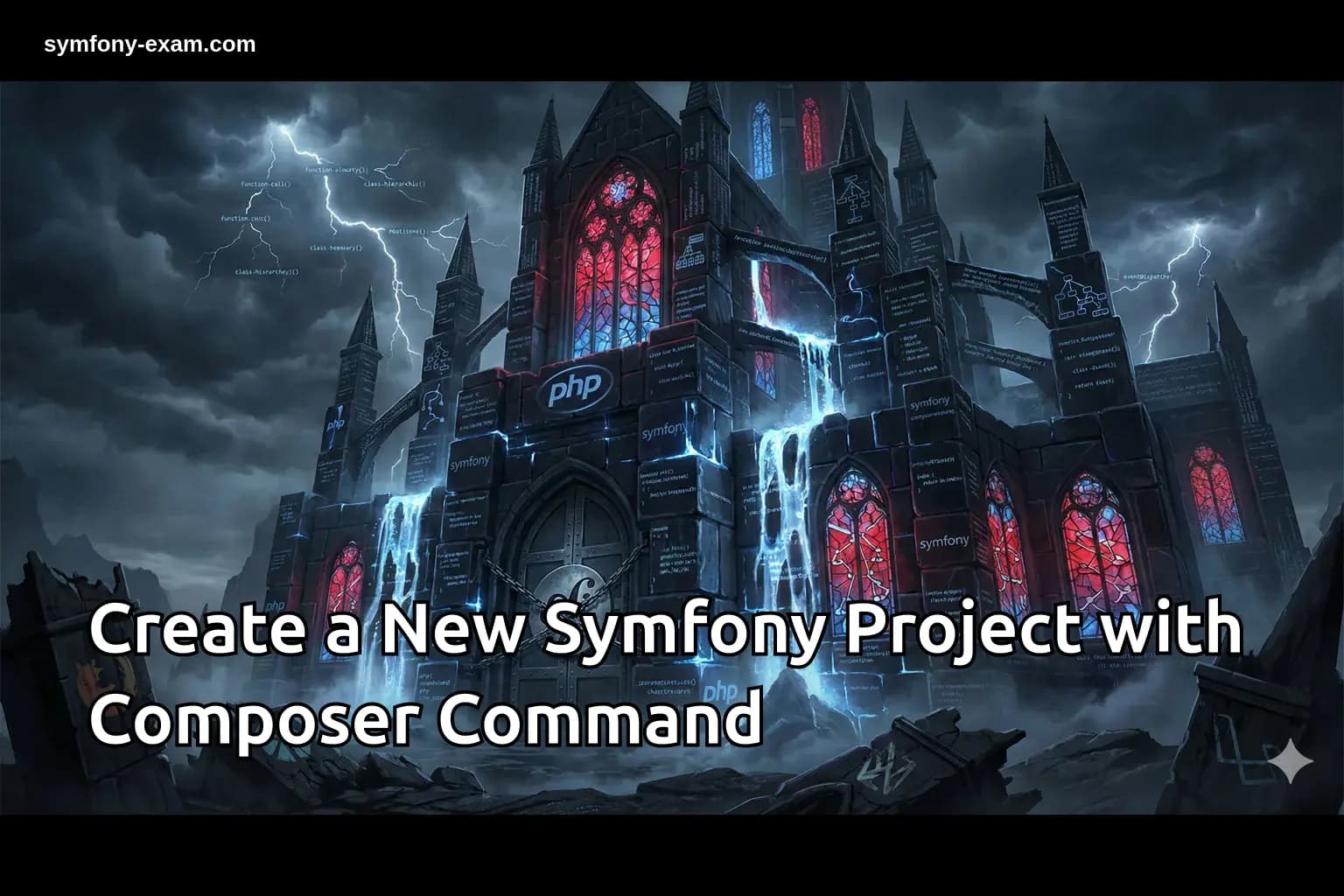 Create a New Symfony Project with Composer Command