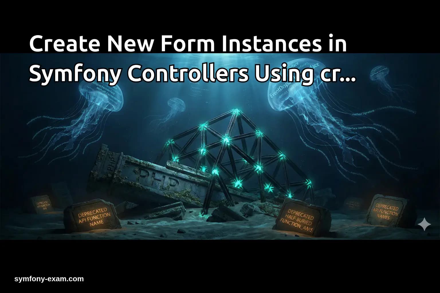 Create New Form Instances in Symfony Controllers Using cr...
