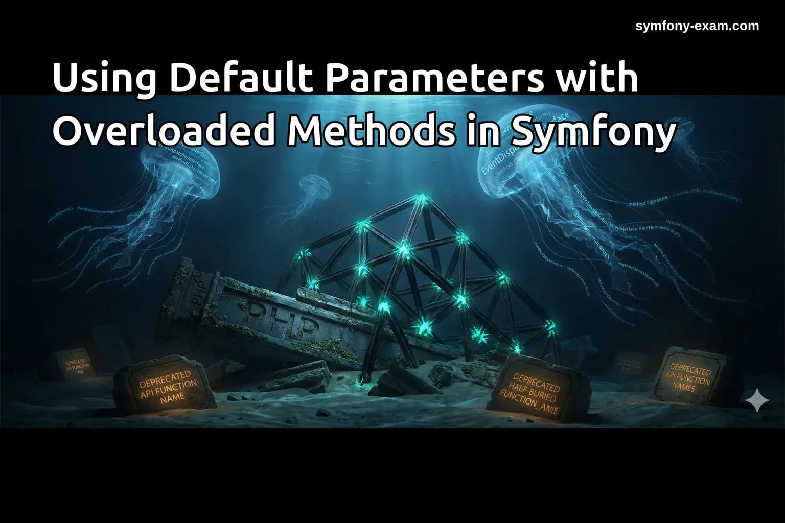 Using Default Parameters with Overloaded Methods in Symfony