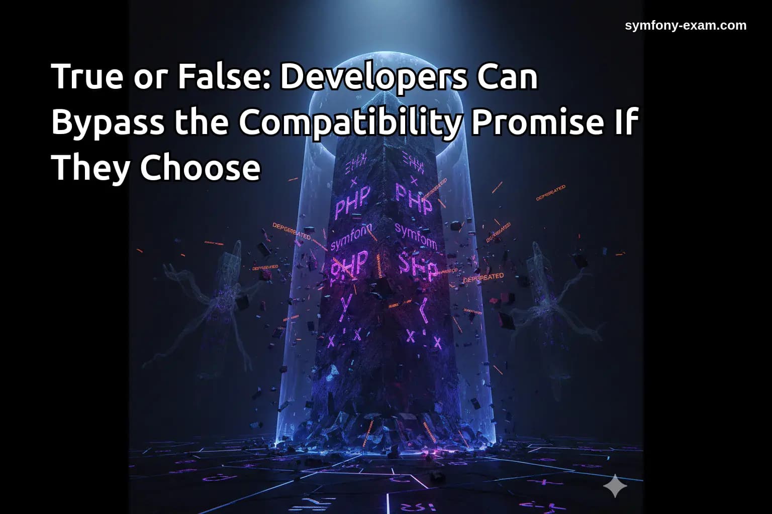 True or False: Developers Can Bypass the Compatibility Promise If They Choose