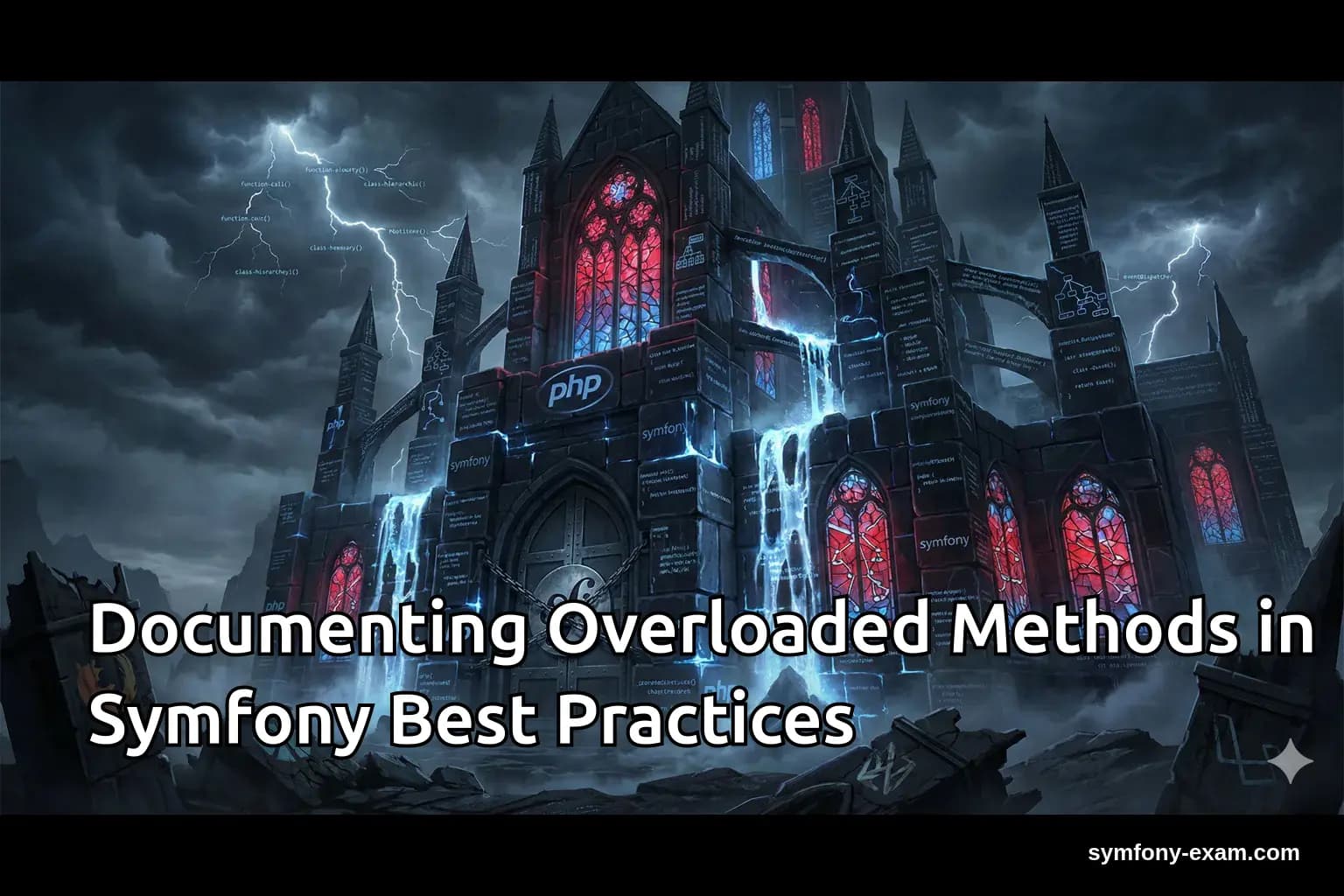 Documenting Overloaded Methods in Symfony Best Practices