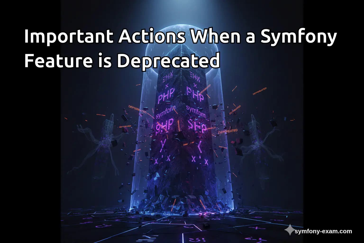 Important Actions When a Symfony Feature is Deprecated