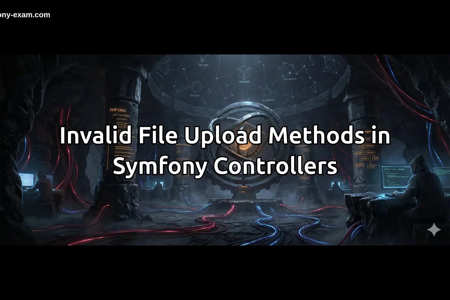 Invalid File Upload Methods in Symfony Controllers