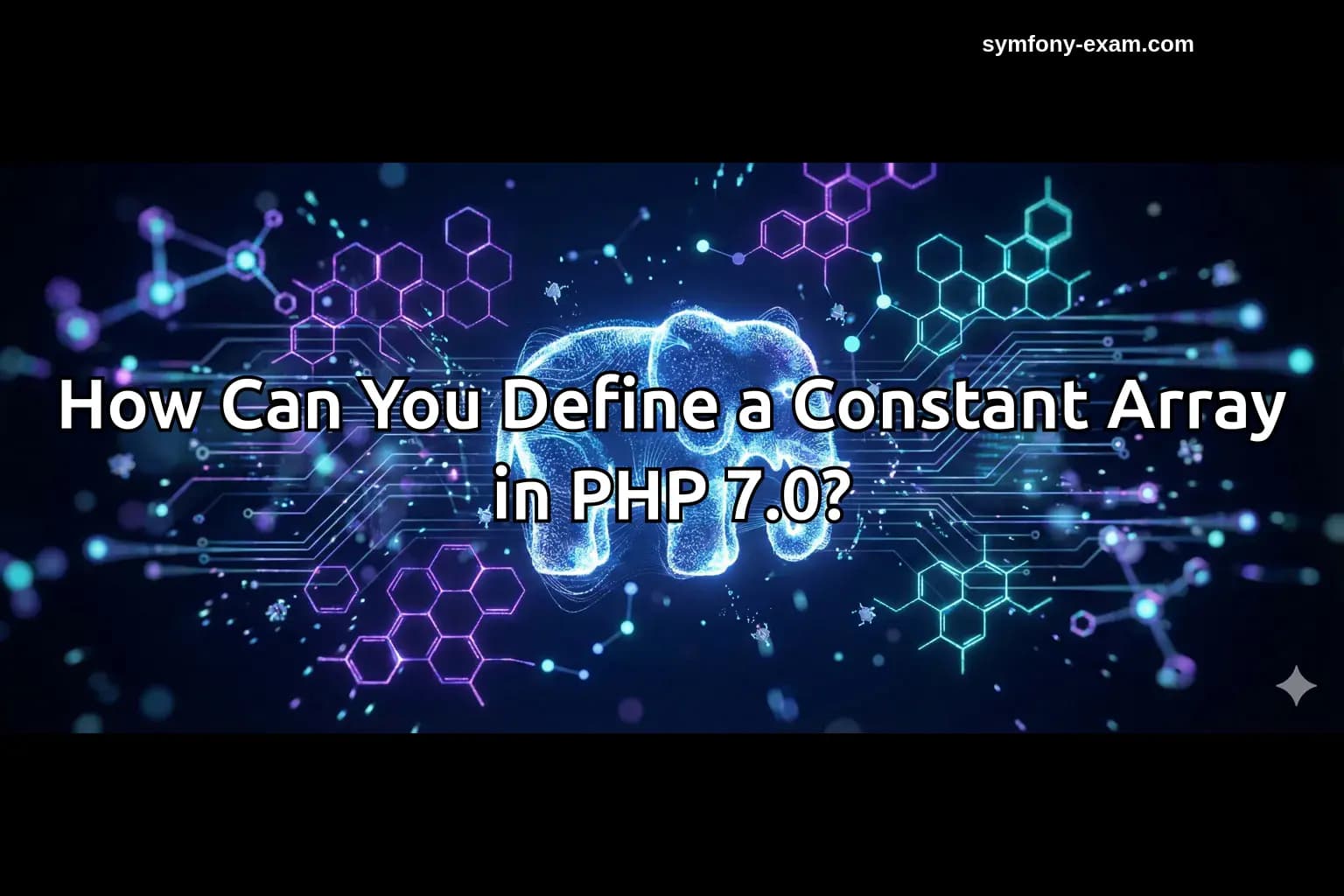 How Can You Define a Constant Array in PHP 7.0?