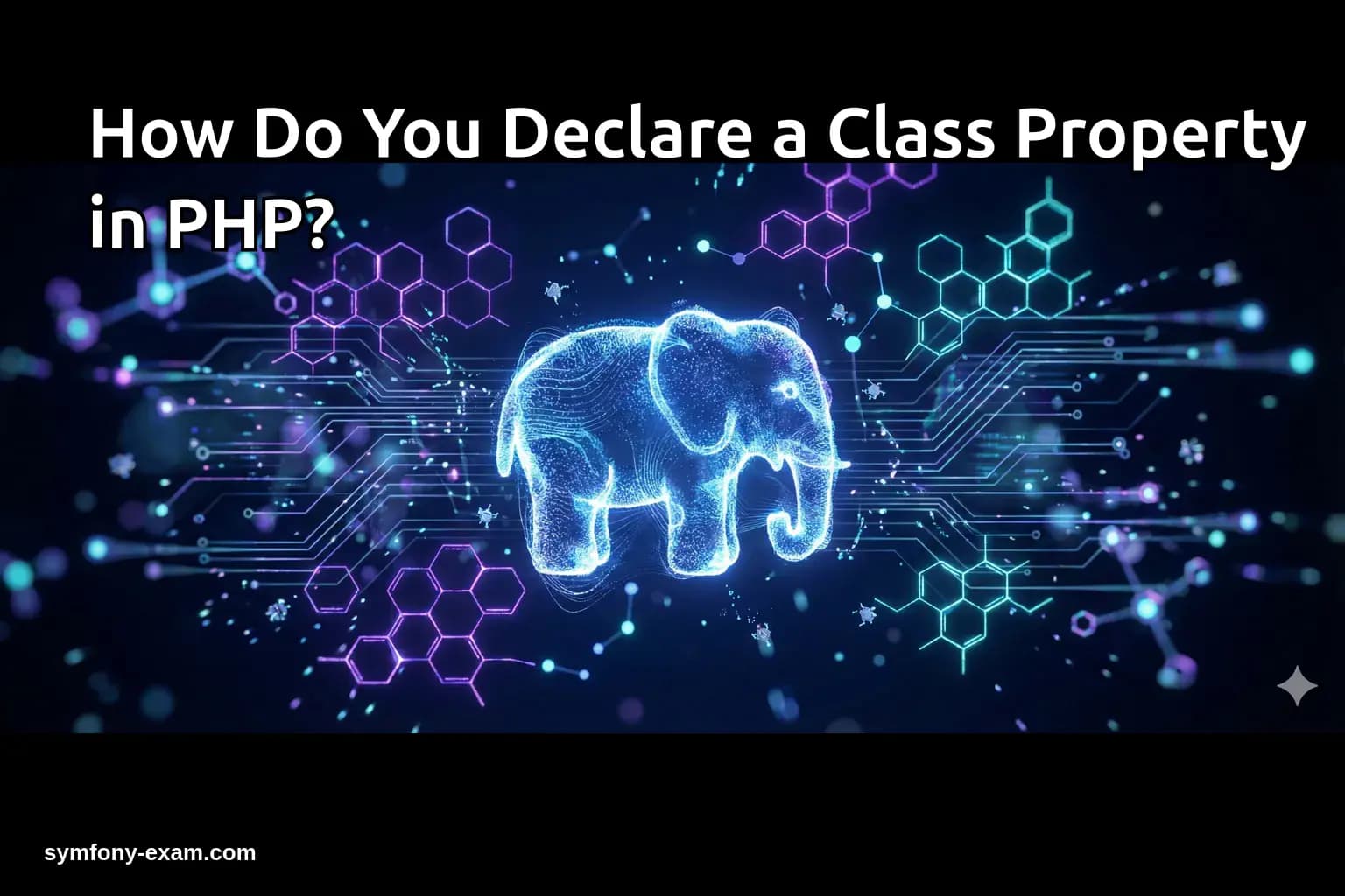 How Do You Declare a Class Property in PHP?