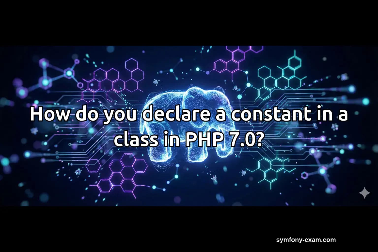 How do you declare a constant in a class in PHP 7.0?