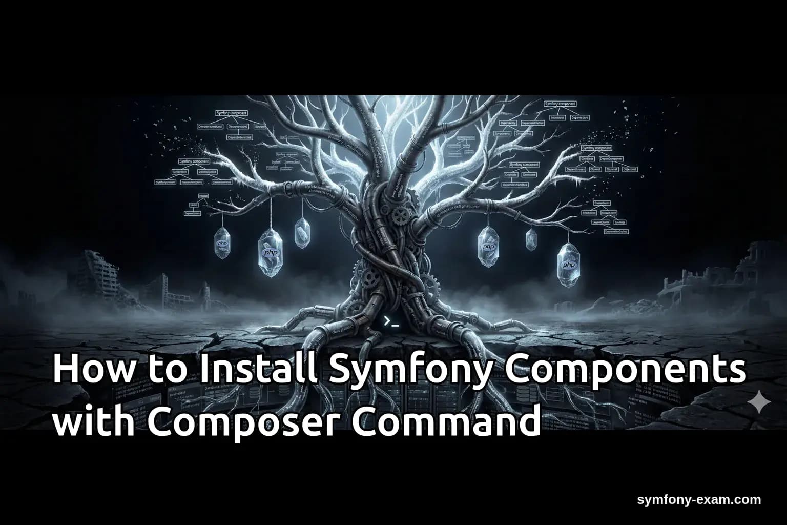 How to Install Symfony Components with Composer Command