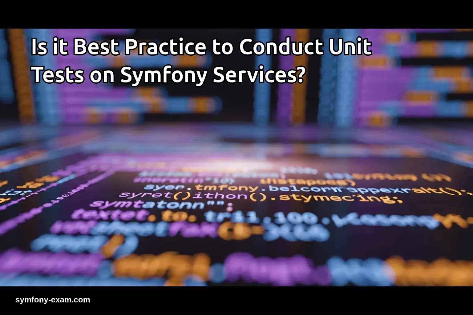 Is it Best Practice to Conduct Unit Tests on Symfony Services?