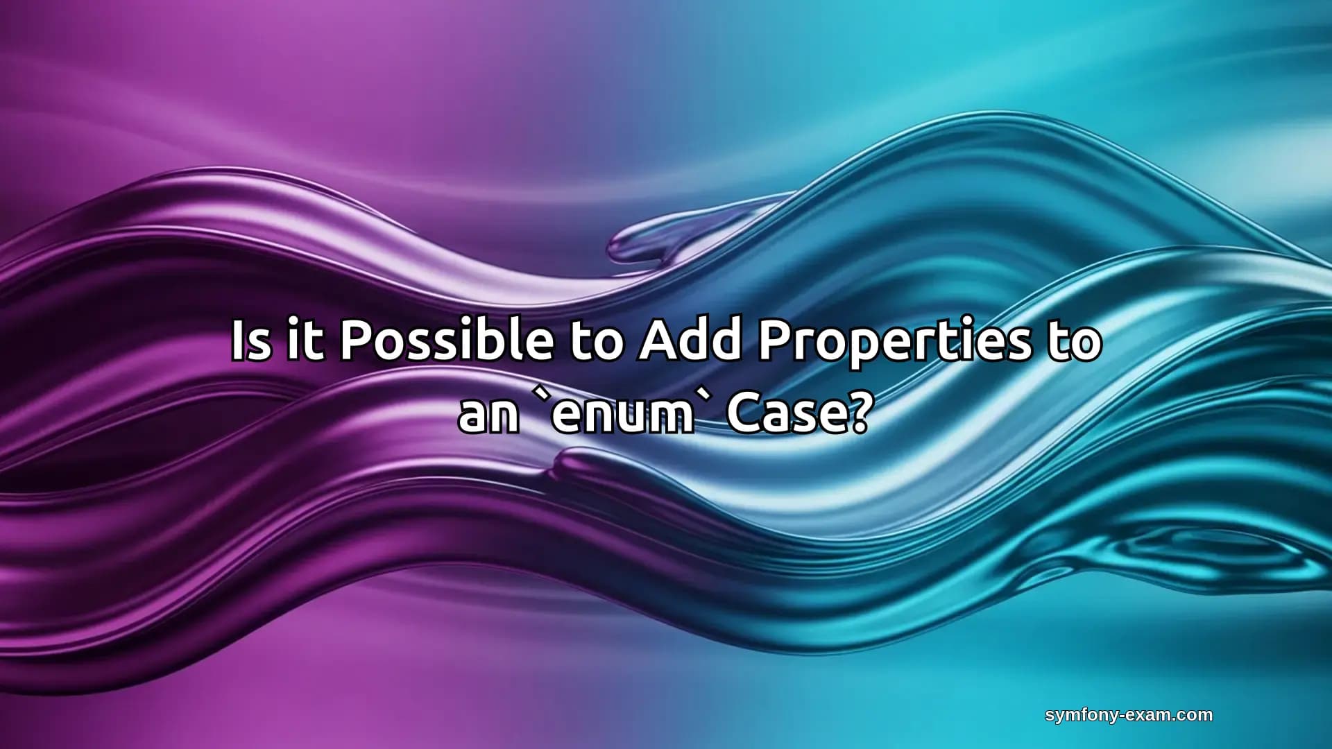 Is it Possible to Add Properties to an `enum` Case?