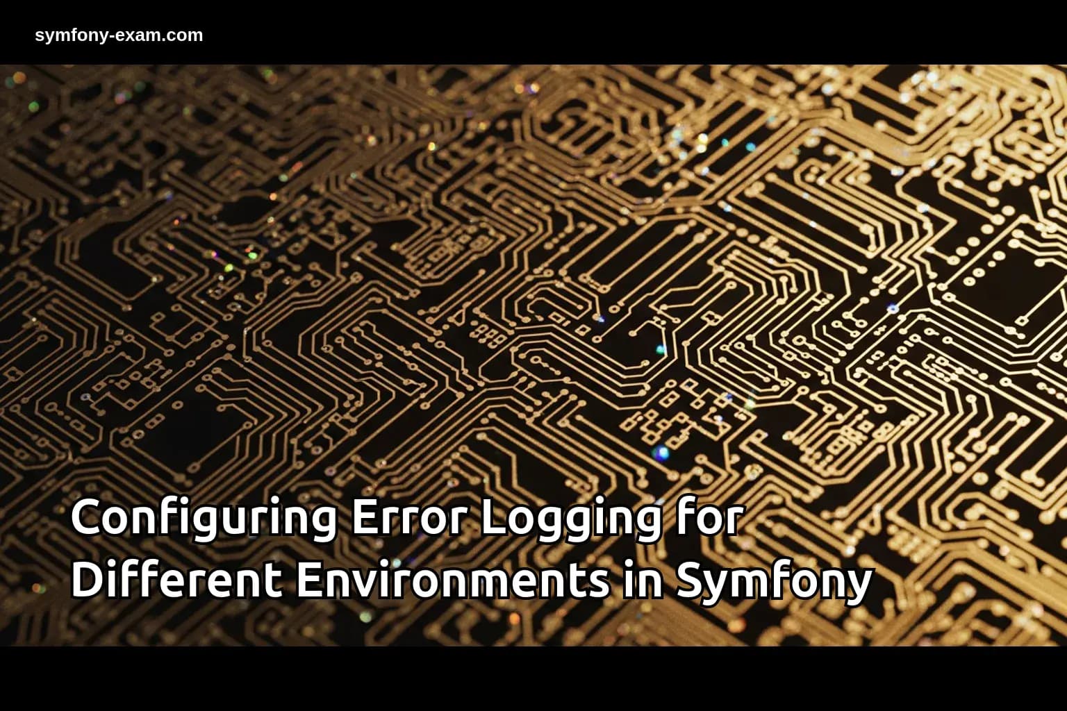 Configuring Error Logging for Different Environments in Symfony