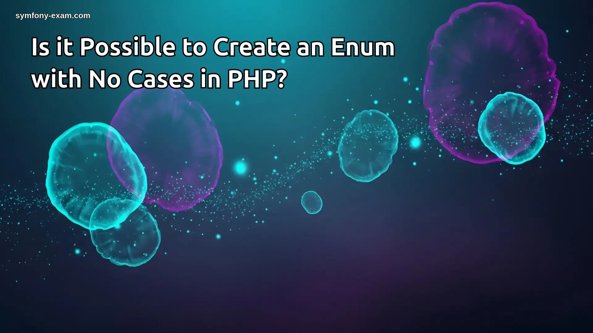 Is it Possible to Create an Enum with No Cases in PHP?