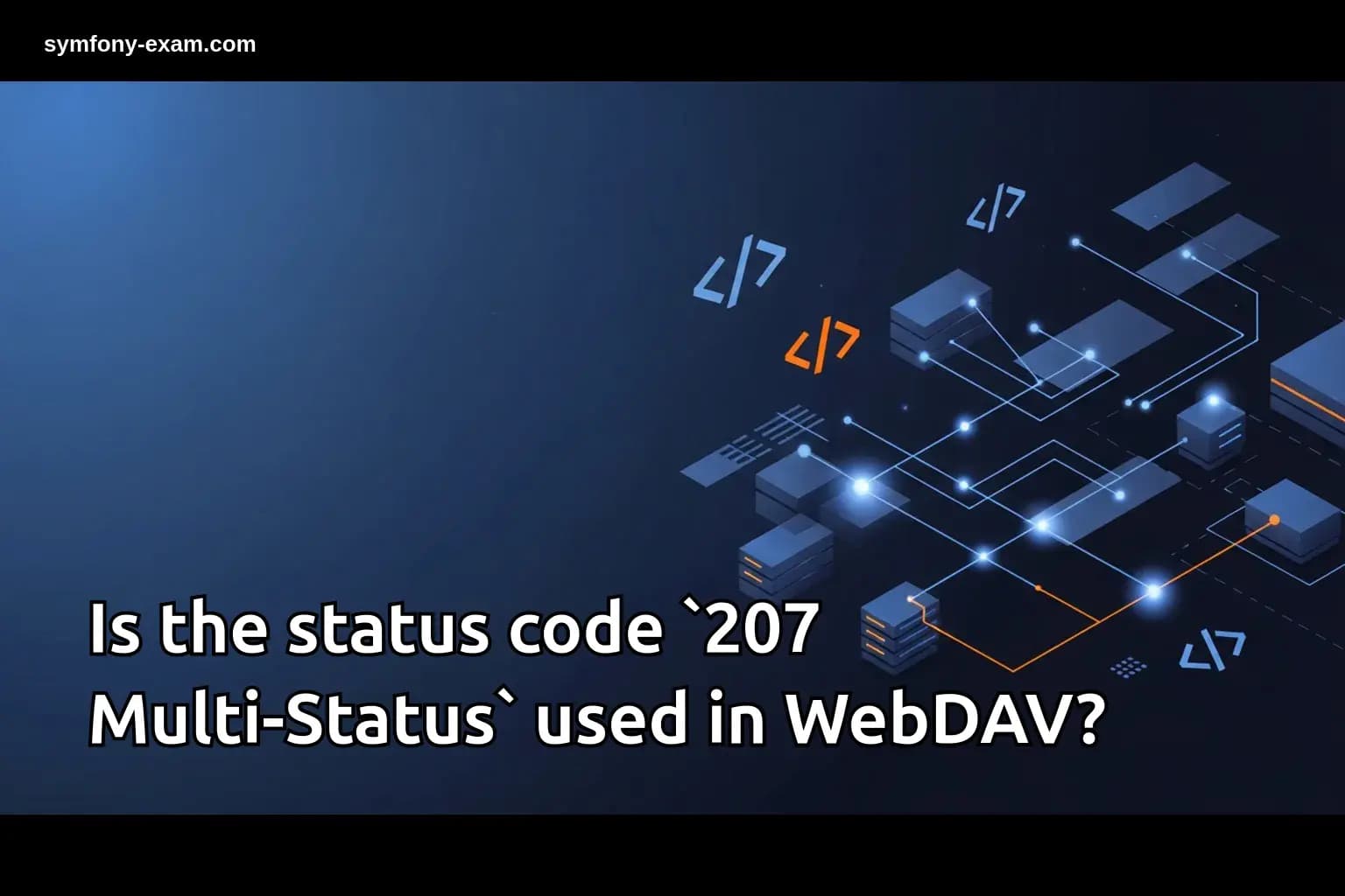 Is the status code `207 Multi-Status` used in WebDAV?