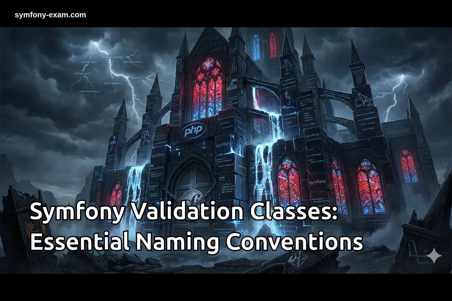 Symfony Validation Classes: Essential Naming Conventions
