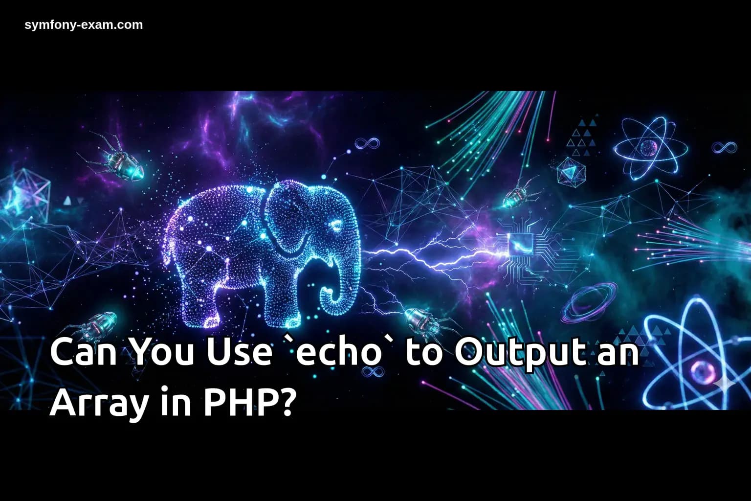 Can You Use `echo` to Output an Array in PHP?