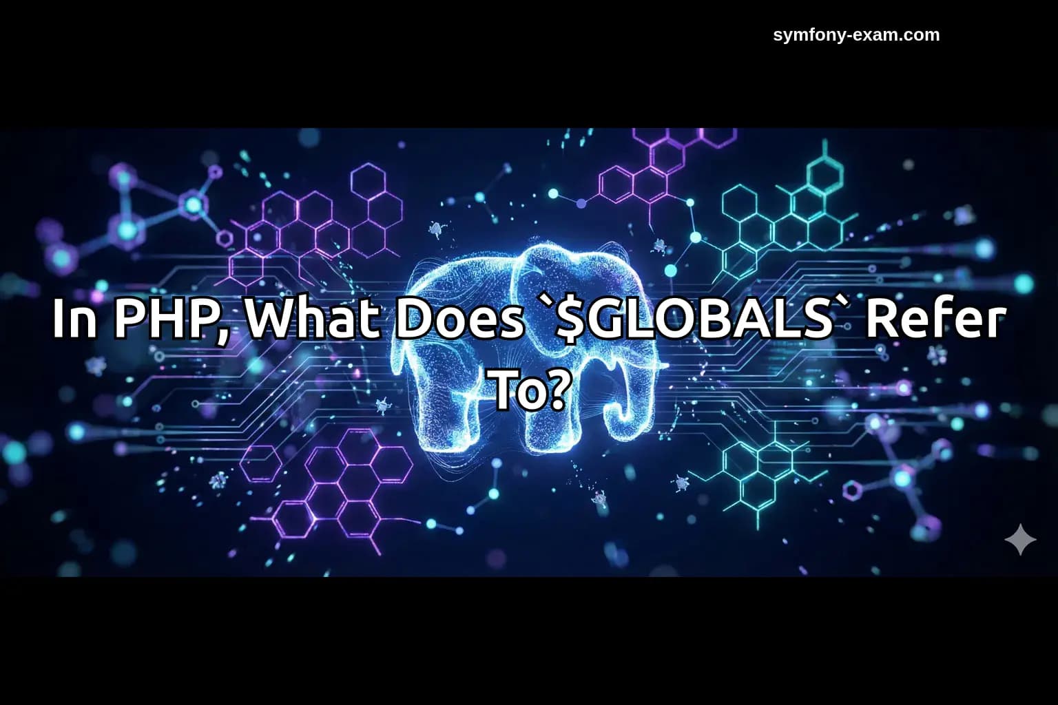 In PHP, What Does `$GLOBALS` Refer To?