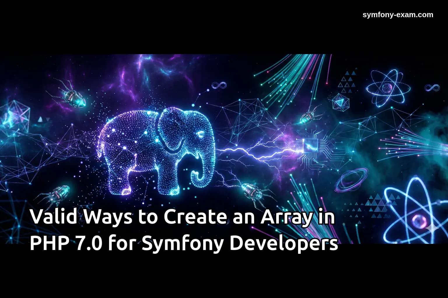 Valid Ways to Create an Array in PHP 7.0 for Symfony Developers