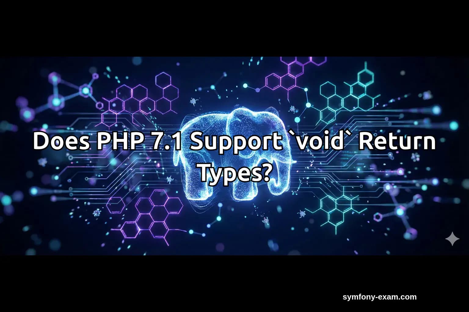 Does PHP 7.1 Support `void` Return Types?