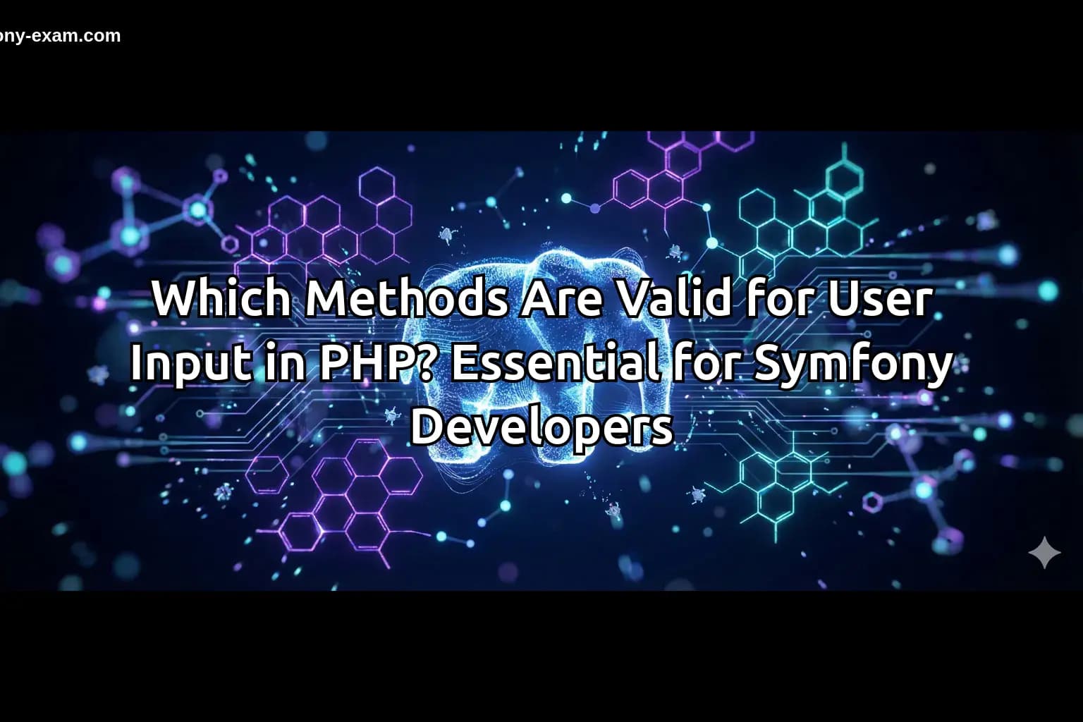 Which Methods Are Valid for User Input in PHP? Essential for Symfony Developers