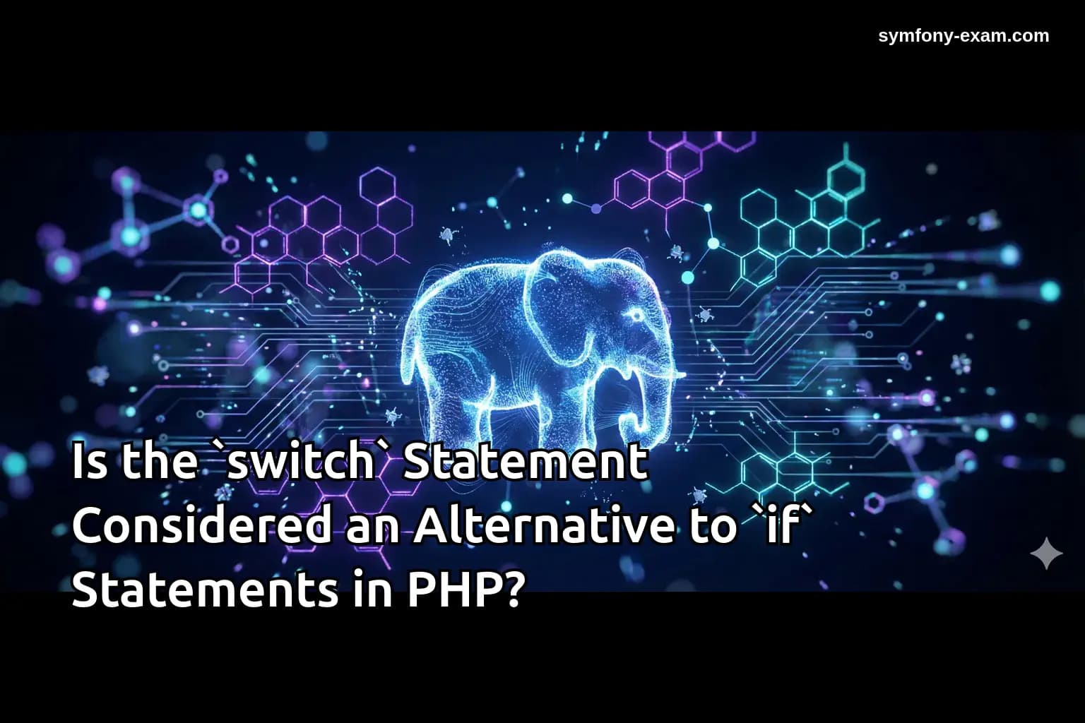 Is the `switch` Statement Considered an Alternative to `if` Statements in PHP?