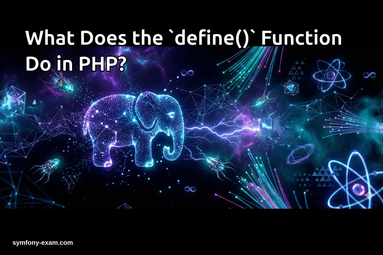 What Does the `define()` Function Do in PHP?