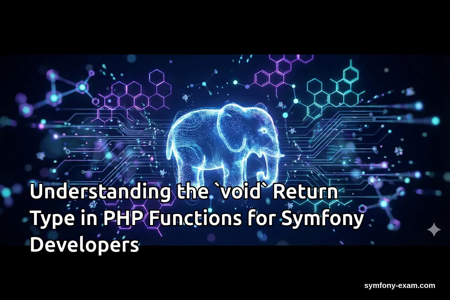 Understanding the `void` Return Type in PHP Functions for Symfony Developers