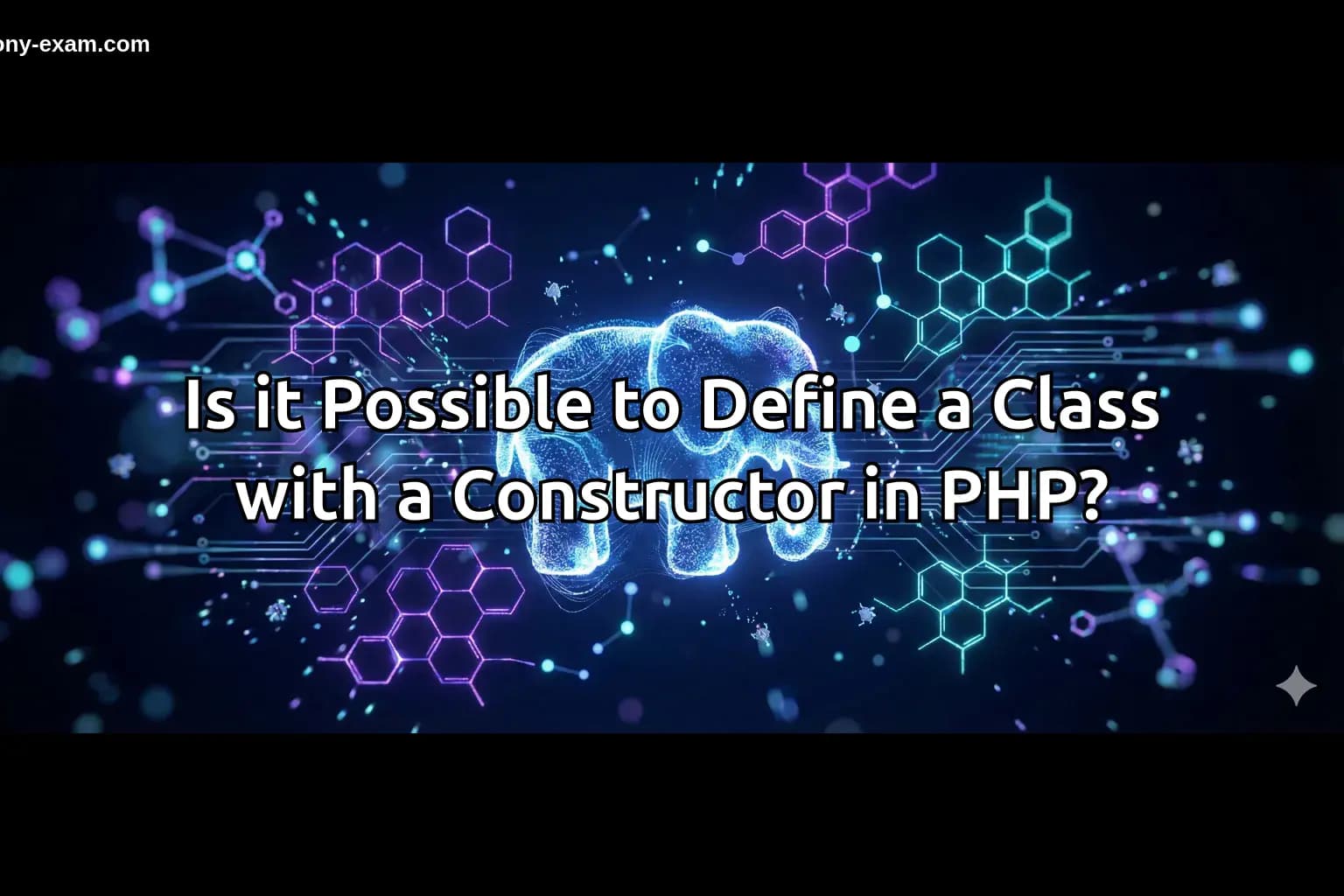 Is it Possible to Define a Class with a Constructor in PHP?