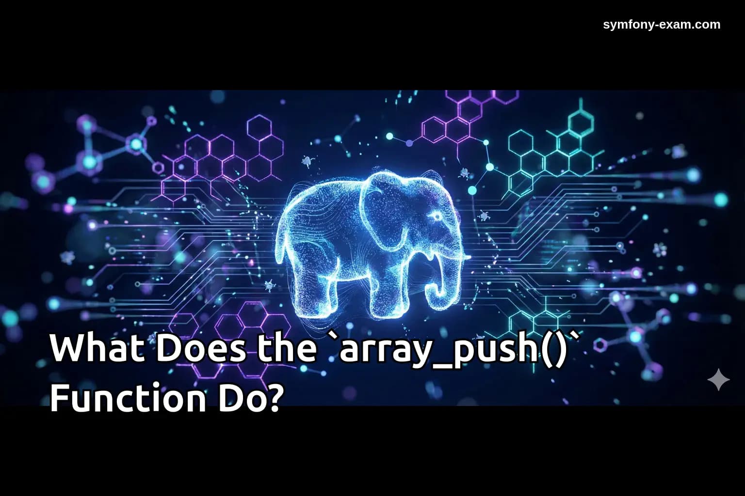 What Does the `array_push()` Function Do?