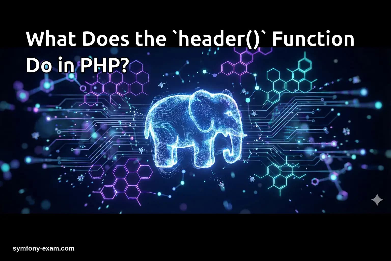 What Does the `header()` Function Do in PHP?