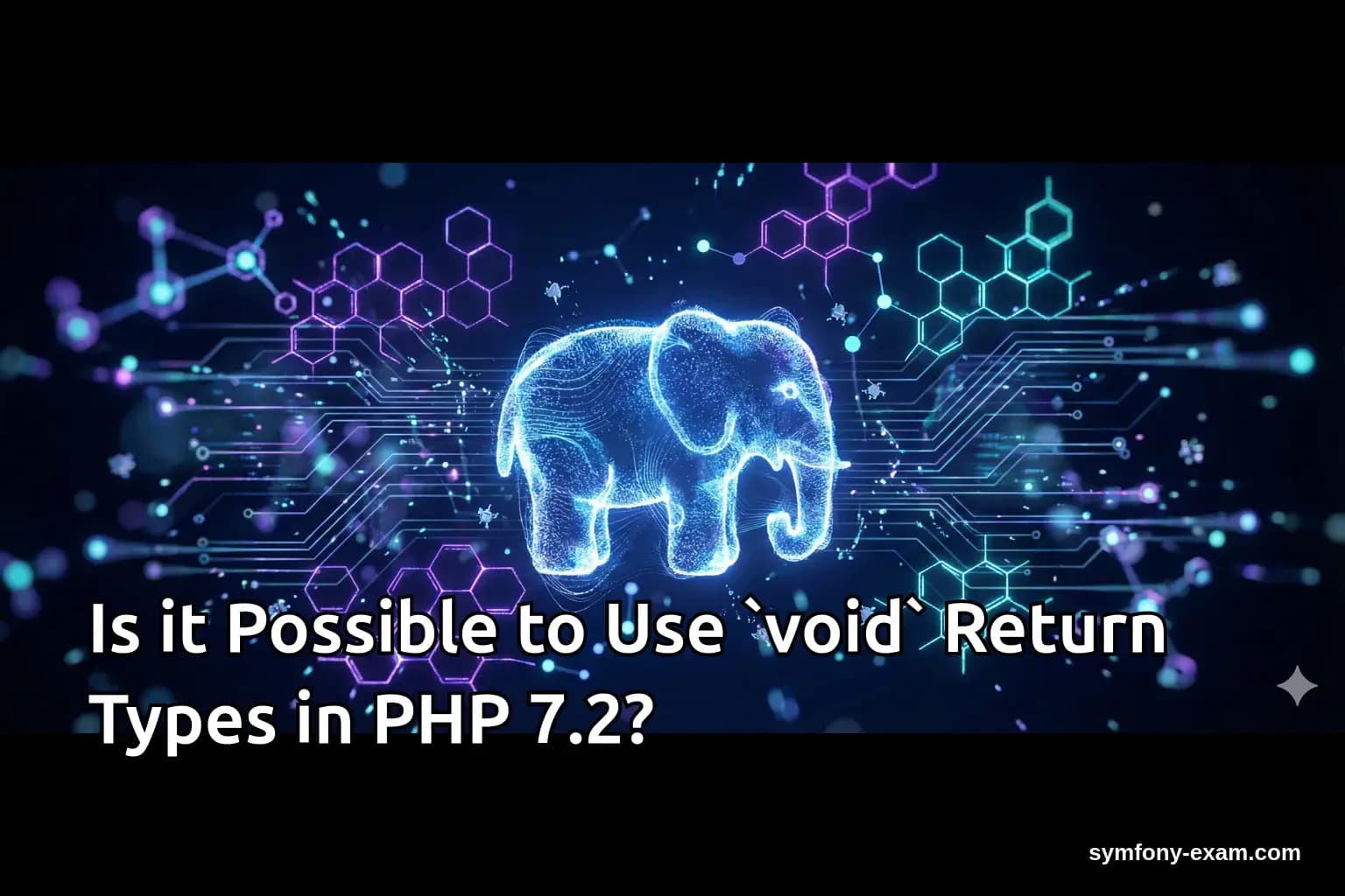 Is it Possible to Use `void` Return Types in PHP 7.2?