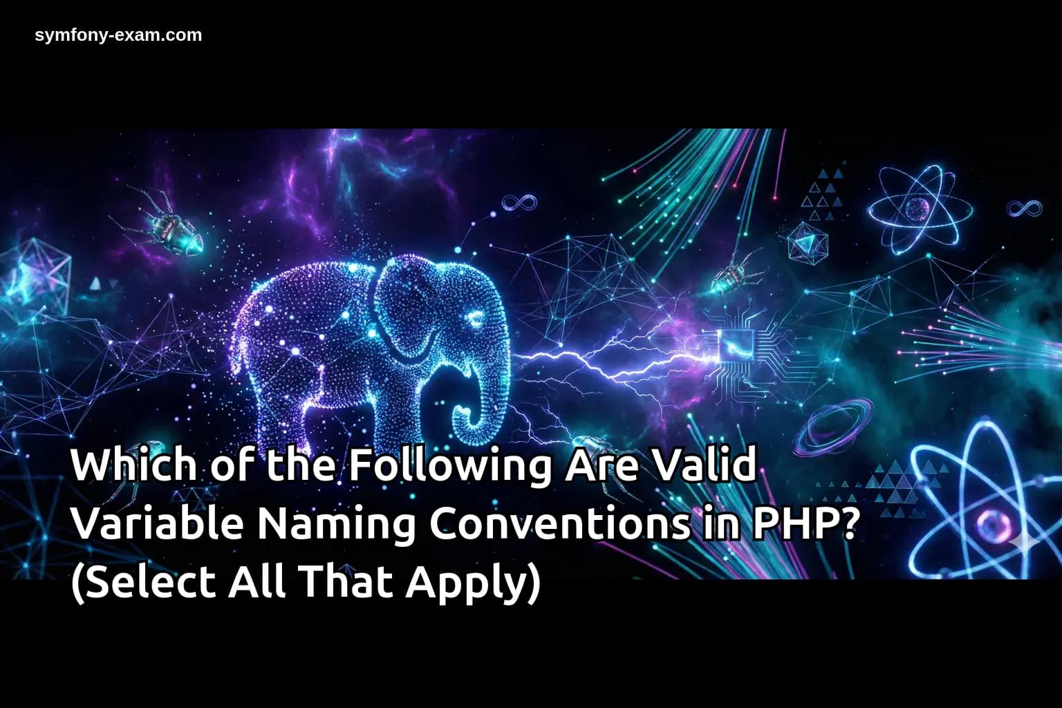 Which of the Following Are Valid Variable Naming Conventions in PHP? (Select All That Apply)