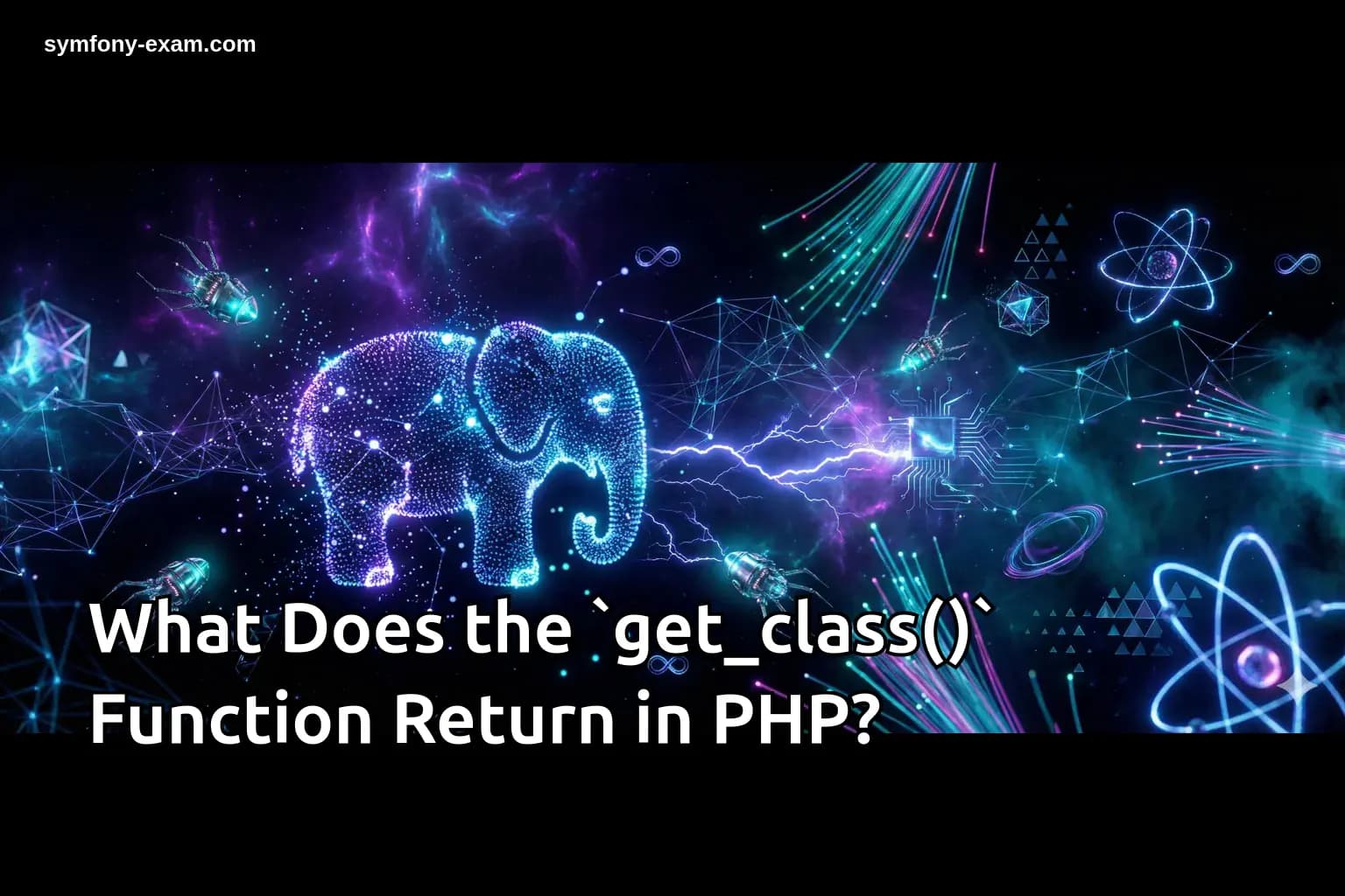 What Does the `get_class()` Function Return in PHP?