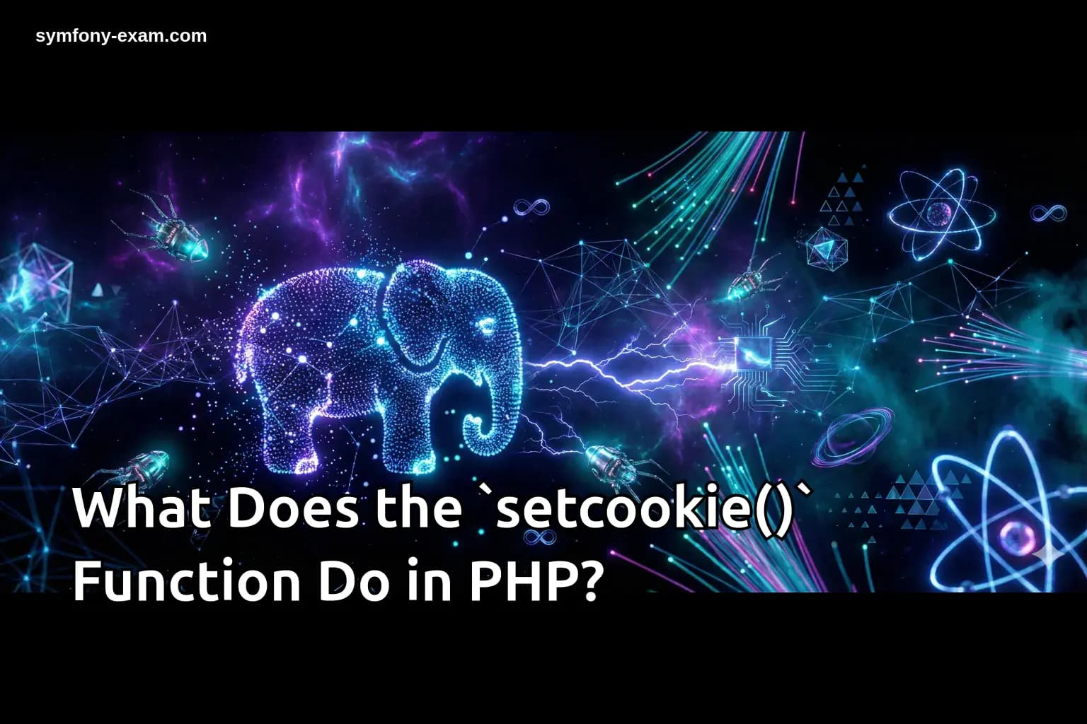 What Does the `setcookie()` Function Do in PHP?